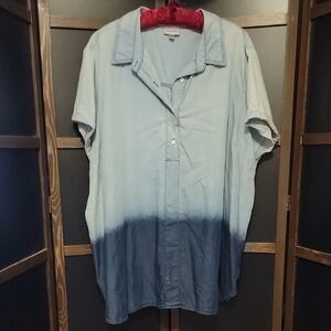 Avenue Blue Ombre Shirt